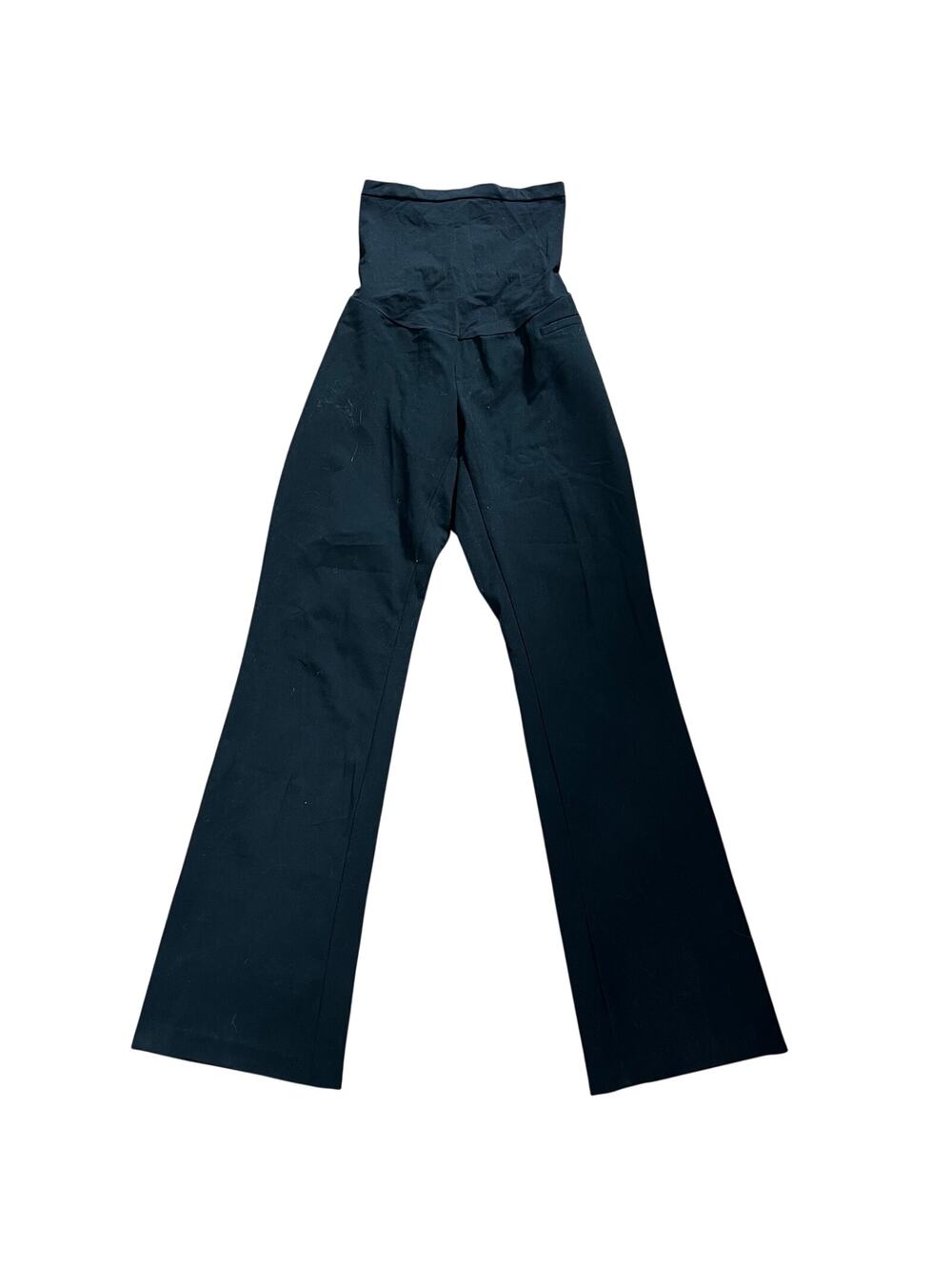 Motherhood Maternity Black High-Waisted Wide Leg Dress Pants Size ML